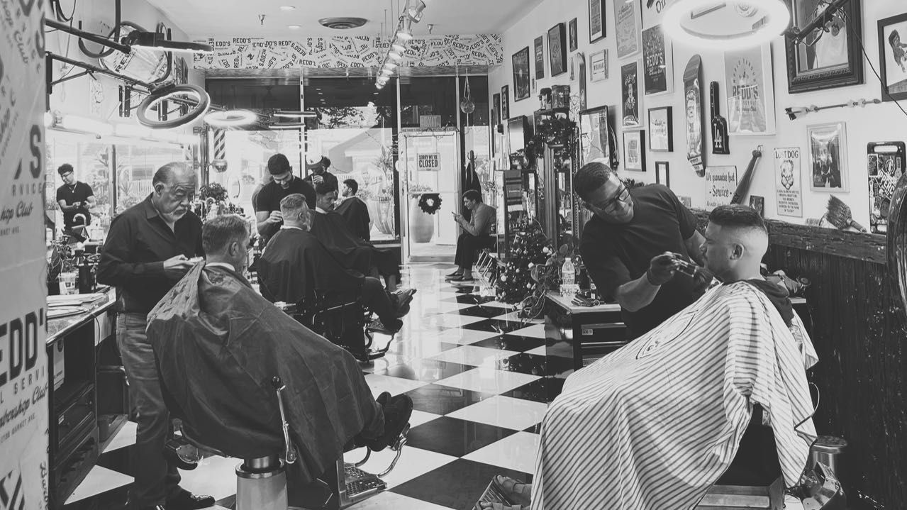 Redd's Barber Shop Interior